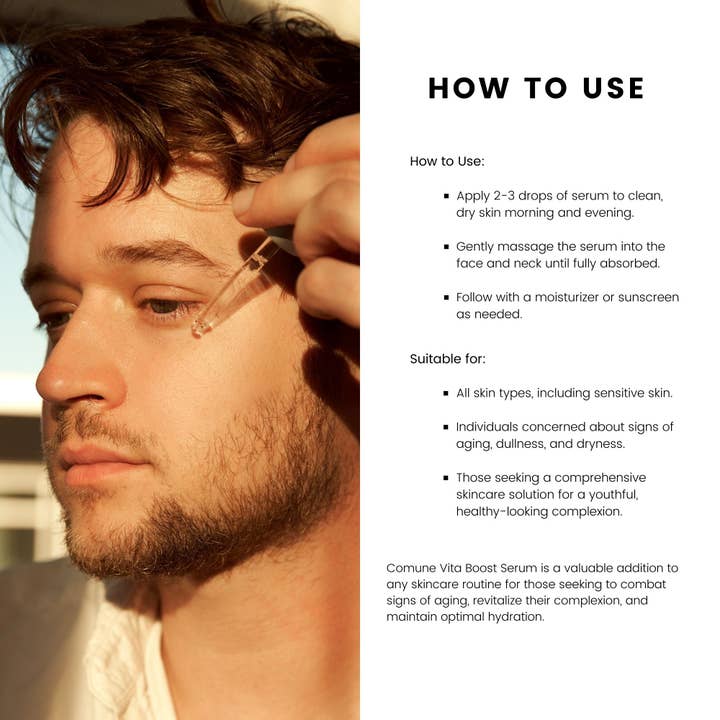 COMUNE - Wholesale Facial Serum/Concentrate - Vita Boost Serum13