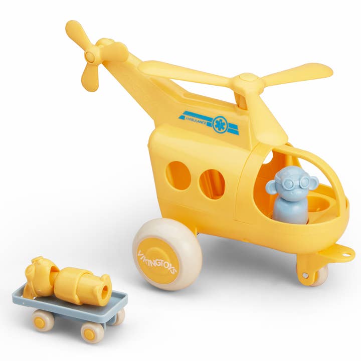 DAM - Wholesale Toy Plane - Kids - Viking Toys - RE:Line Jumbo AMBULANCE HELICOPTER