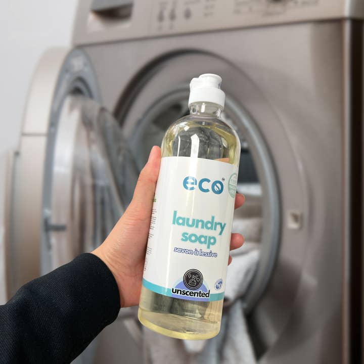 Eco Company - Wholesale Liquid Laundry Detergent - Laundry Soap - Unscented (500ml)