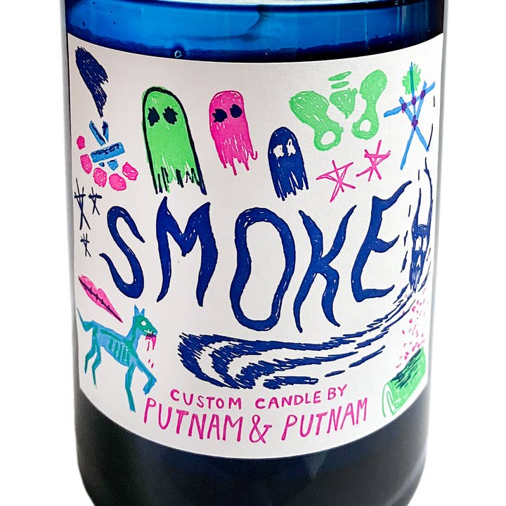 Putnam Design LLC - Wholesale Jar/Filled Candle - Smoke Candle1