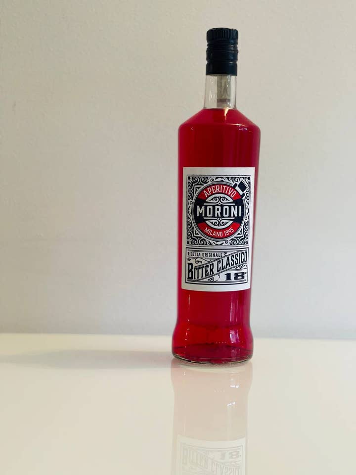 MORONI BITTER CLASSICO 18° in a 1000 ml bottle for wholesale by MORONI