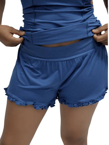 BambooYou Ruffled Shorts for wholesale by BambooYou