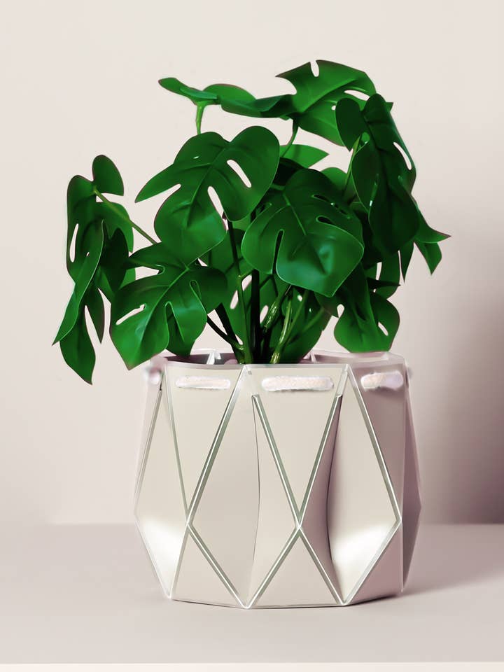 15cm Self-watering POTR | Ivory White for wholesale by POTR