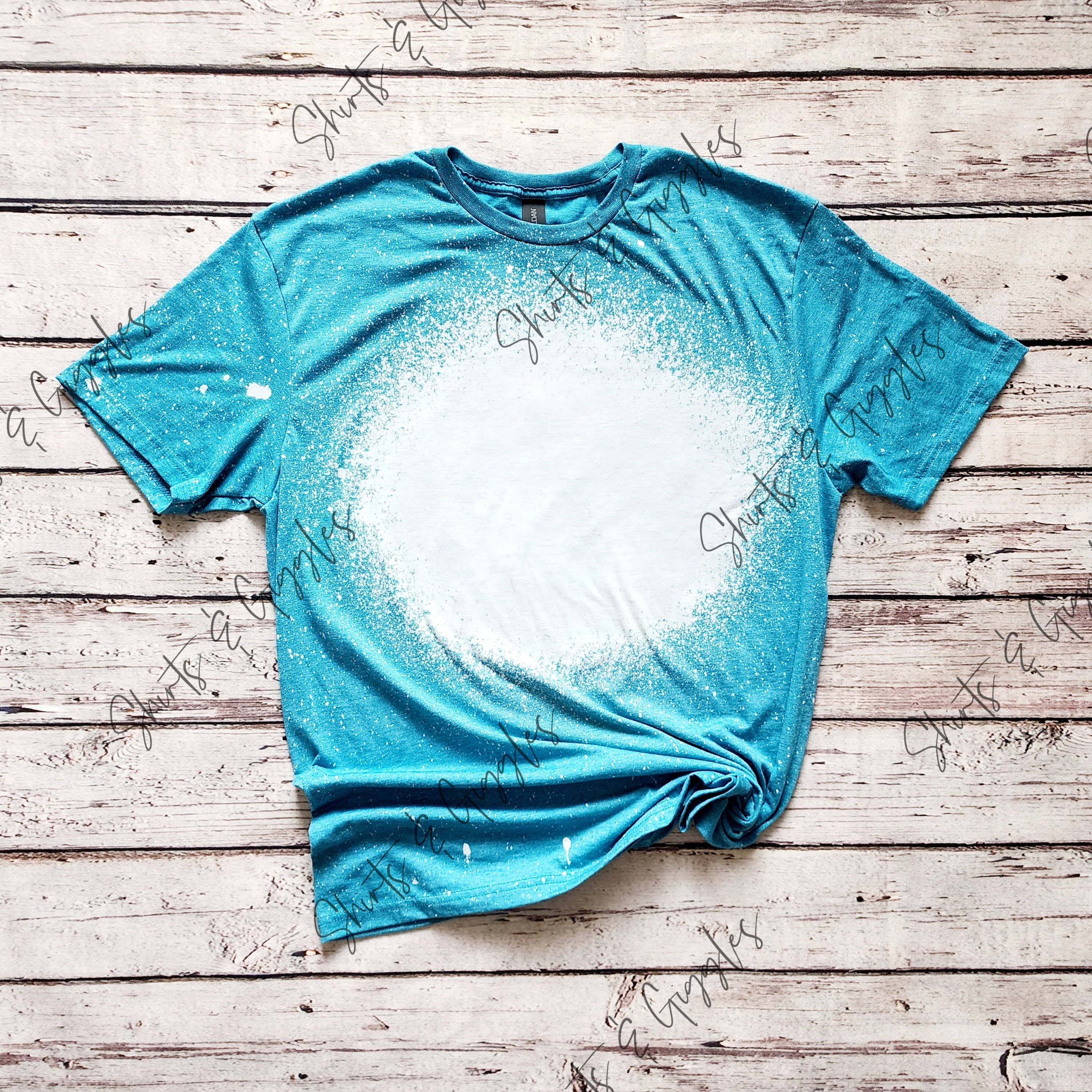 Shirts & Giggles - Wholesale T-Shirt - Women's - Gildan® Blank Bleached Unisex T-Shirts7