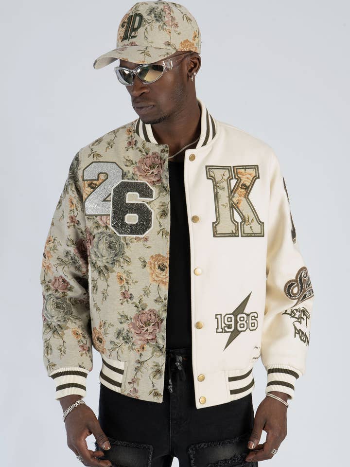 LEFT POINT – wholesale College/Baseball Jacket - Men’s – COLLEGE JACKETS K3