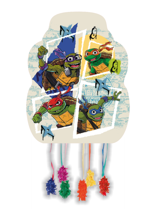 Dream Party – wholesale Party gift – Piñata 46 x 33 cm Ninja Turtles0