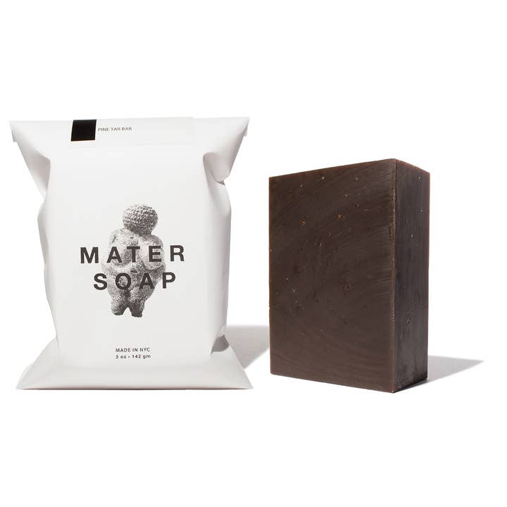 Pine Tar Bar for wholesale by Mater Soap