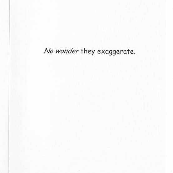 GrammaBurp Humorous Greeting Cards - Wholesale Everyday Greeting Card - Exaggerate Humorous Greeting Card Funny About Men & Fishing