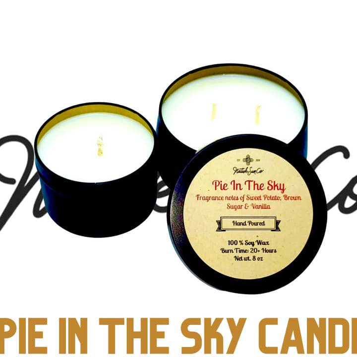 Sweet Potatoes + Brown Sugar + Vanilla Candle for wholesale by Native Sun Companies LLC