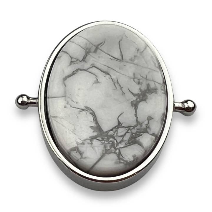 Howlite Worry Stone Element for wholesale by CONQUERing