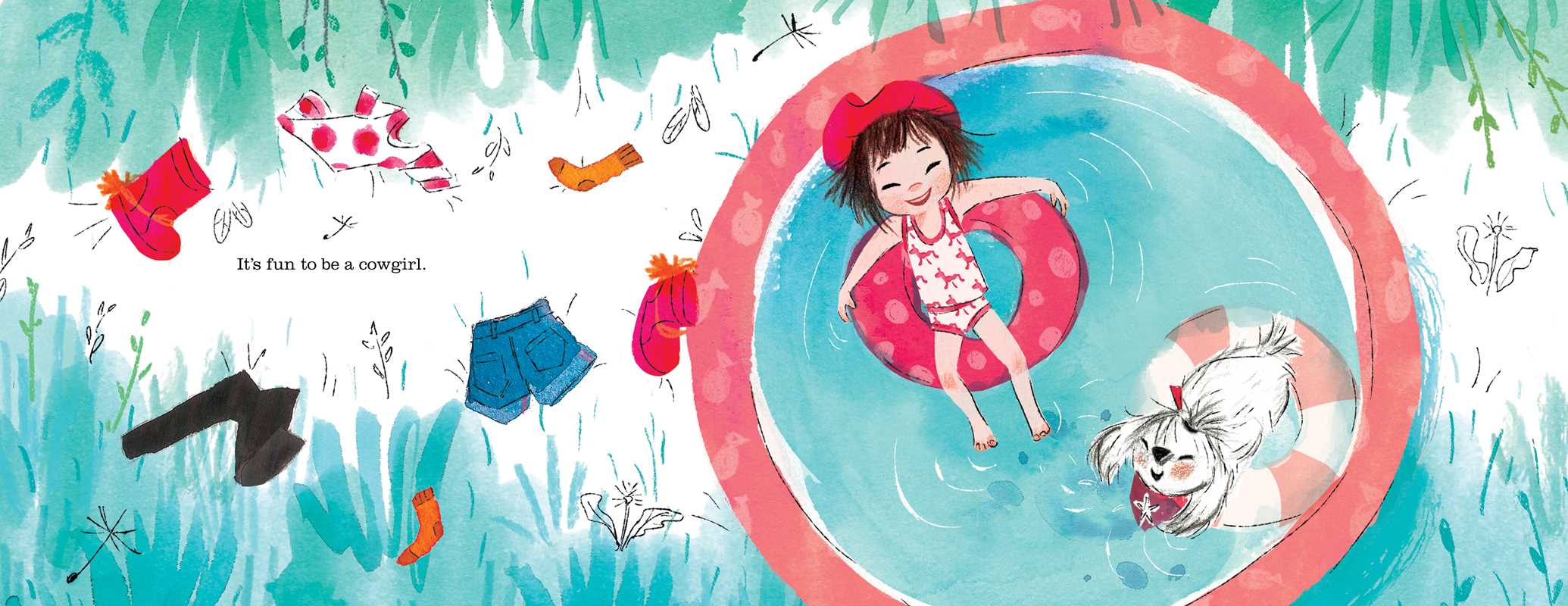 Simon & Schuster - Wholesale Preschool Book (3-5) - I Wanna Be a Cowgirl by Angela DiTerlizzi5