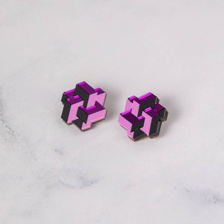 Pamela Coromoto - Wholesale Dangle Earrings - Prisma Earrings – Bold Geometry for Modern Style9
