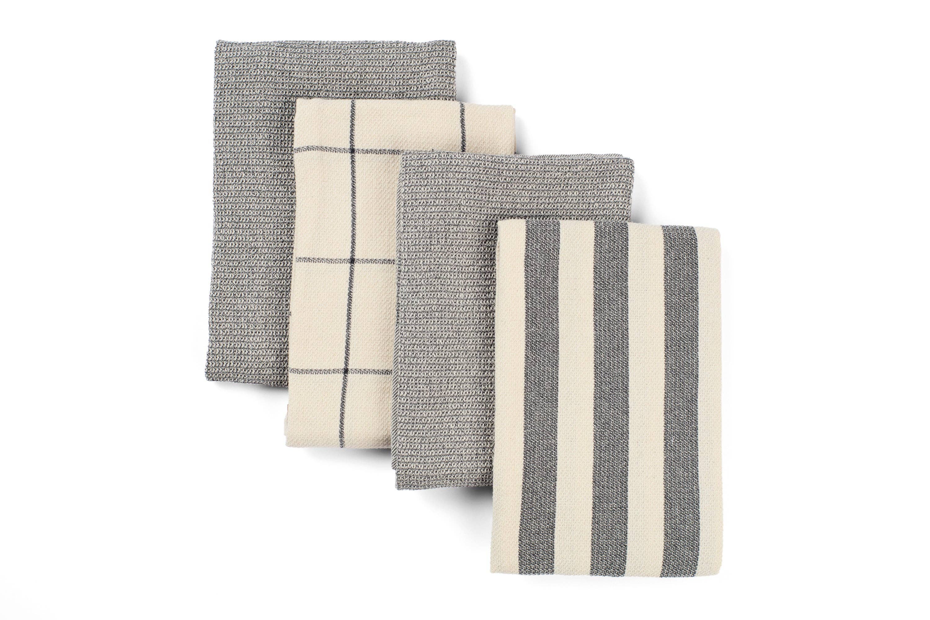 MEEMA – Engroshandel Viskestykke – Køkkenhåndklæder – Sæt med 4, Absorberende & Miljøvenlige5