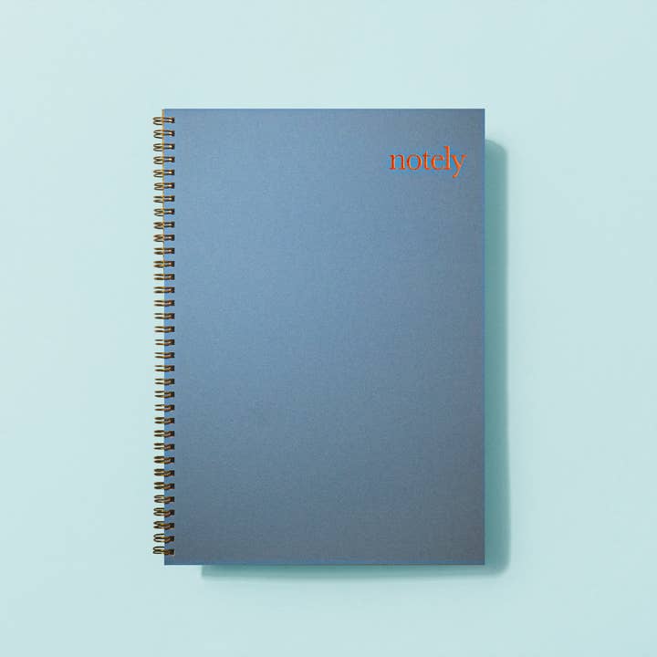 Sky - A4 Spiral Notebook 120pp for wholesale by Notely