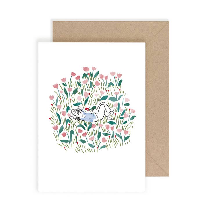 Cartão Simples "Sesta na Natureza" por atacado de MY LOVELY THING