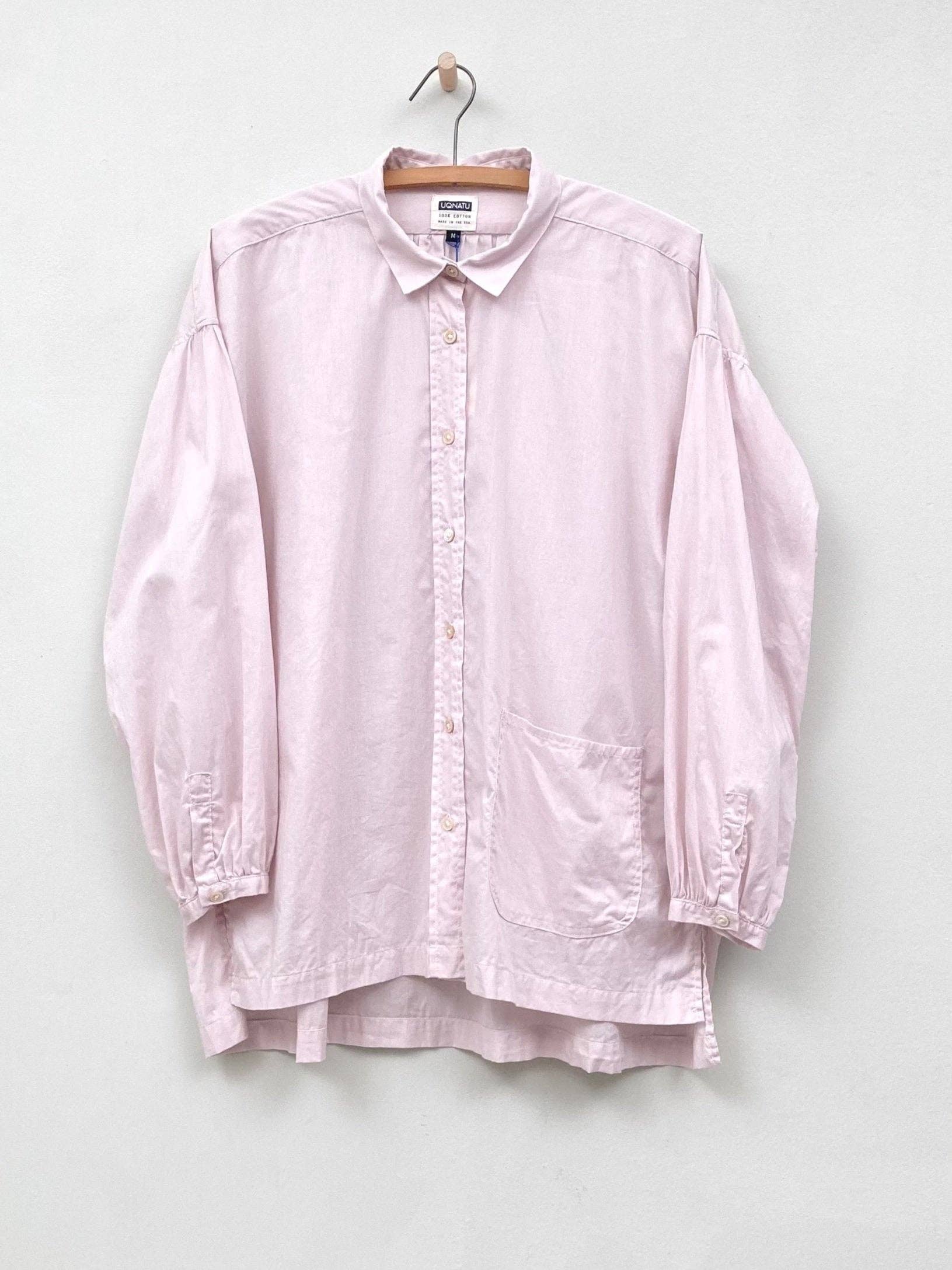 UQNATU - Wholesale Button Down Shirt - Women's - Long Sleeve Smock Organic Batiste5