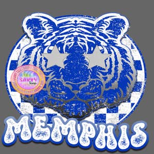 Memphis Tigers - Tiger Head - Sticker