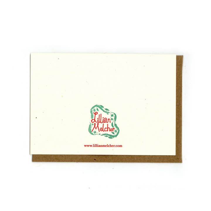 Lillian Melcher - Wholesale Thank You Card - Chard Thank You 3