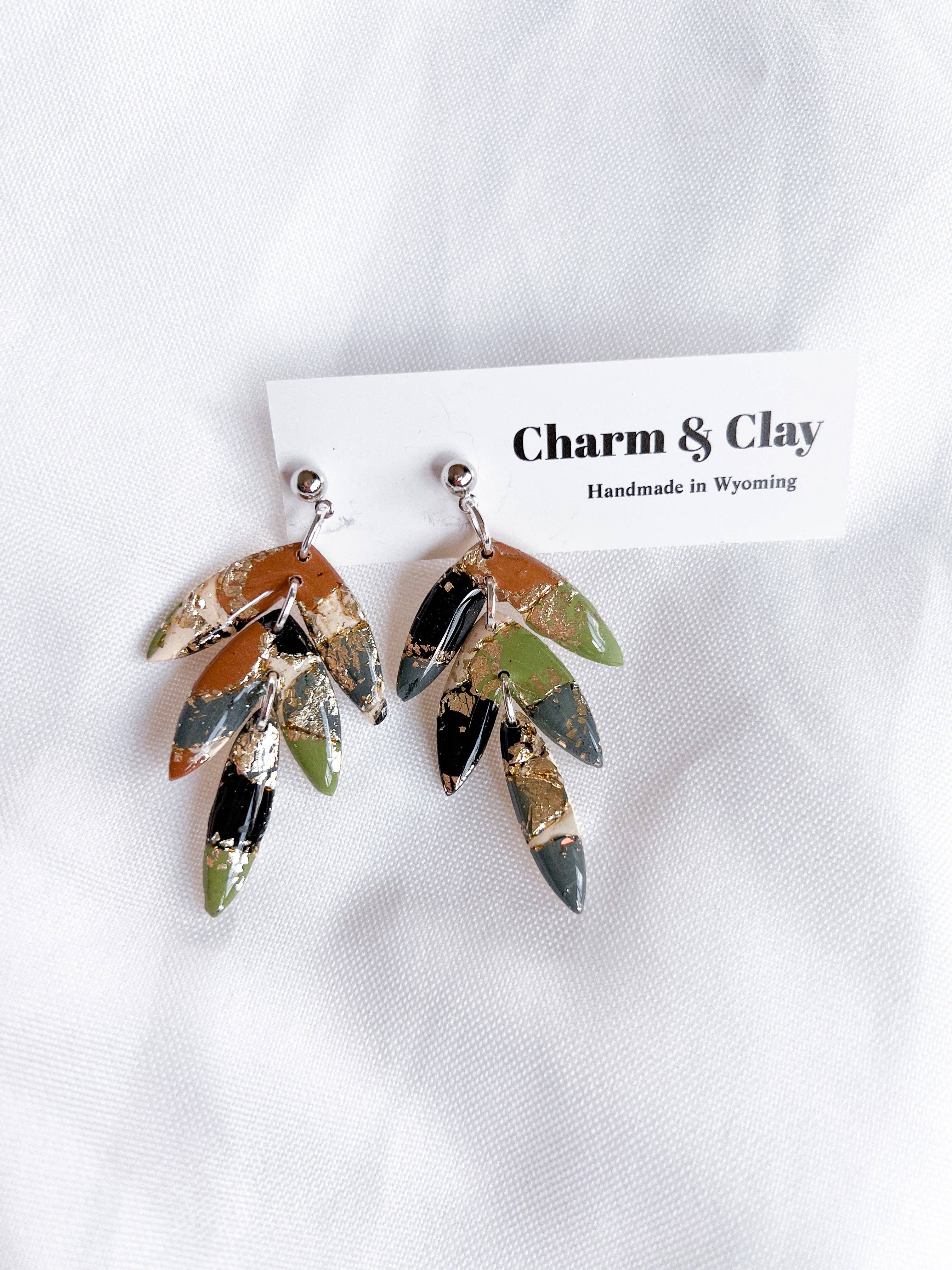 Charm and Clay - Wholesale Dangle Earrings - The Leah0