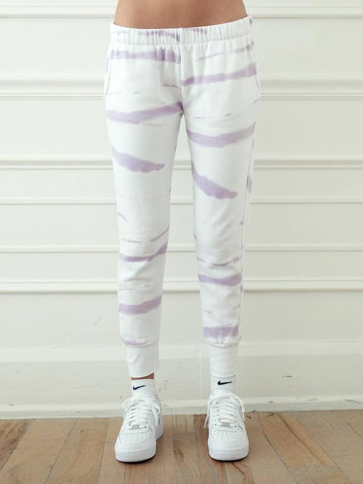 Ljuslila avslappnad passform jogger för wholesale av Uncommonbasics