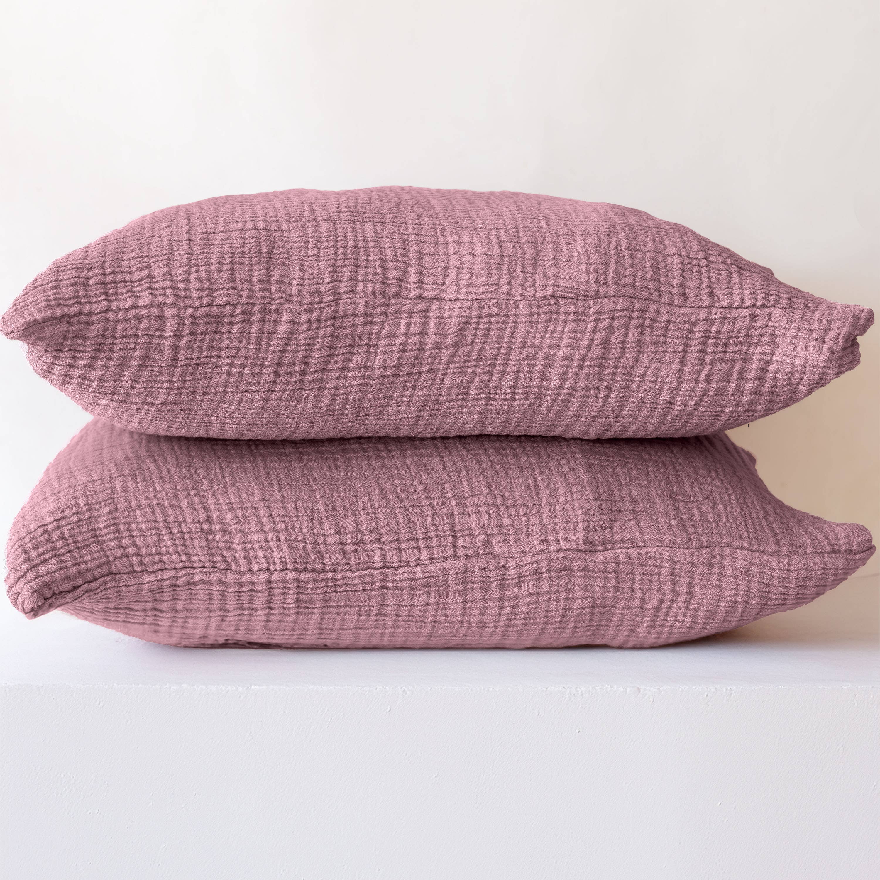 Vivamaison - Vente Plaids - Couvre-lit en mousseline frangé 100 % coton doux, 4 couches premium76