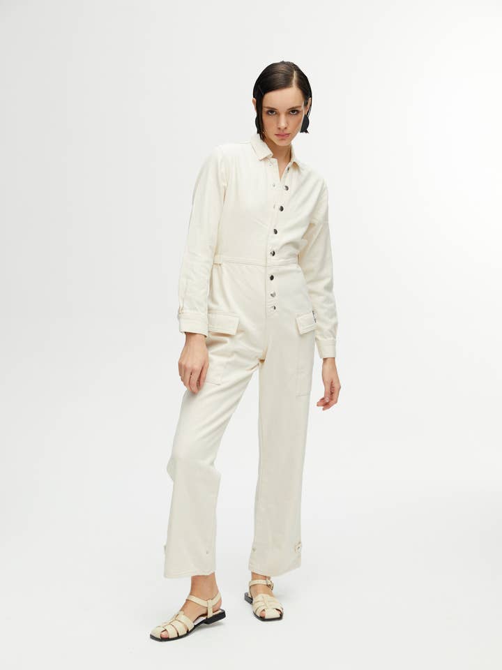 Combinaison en gabardine pour la vente par NOCTURNE