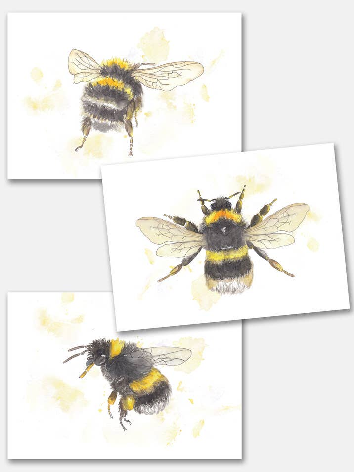 Humlorna - Uppsättning om 3 för wholesale av Heather Victoria Design