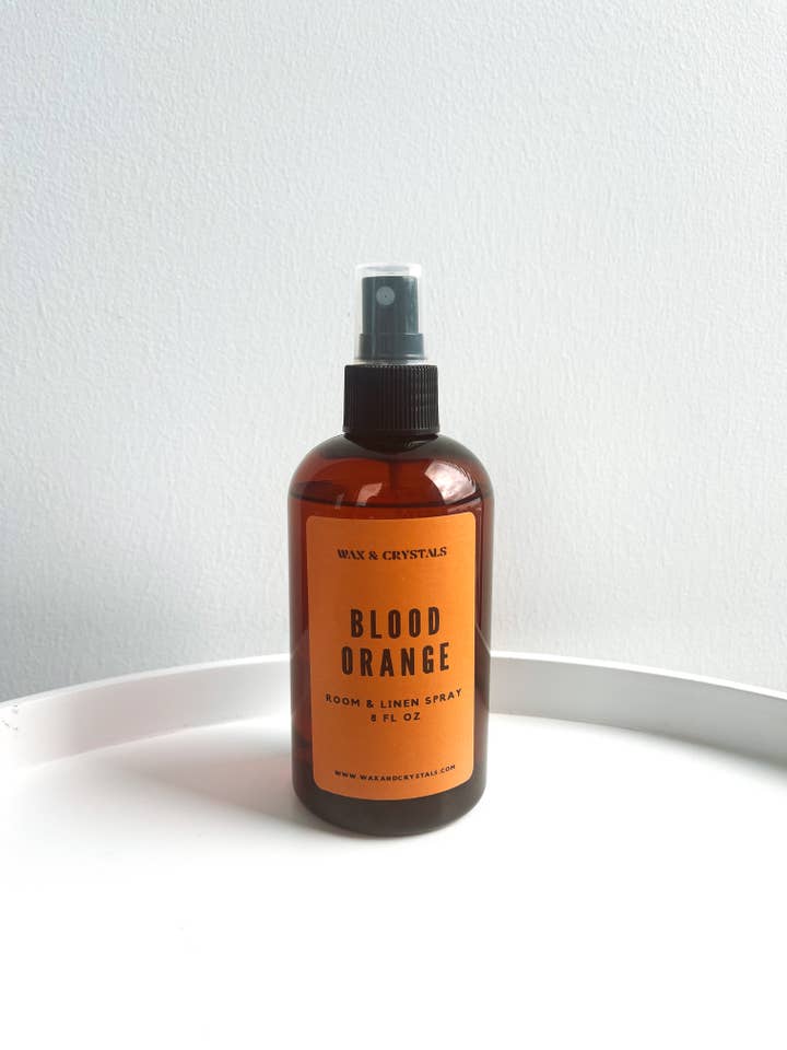 Blood Orange - Room & Linen Spray - 8 fl oz for wholesale by Wax and Crystals