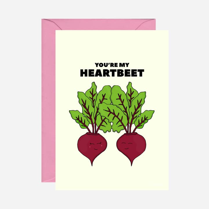 Rote-Bete-Liebeskarte für den Großhandel von Pearl Ivy