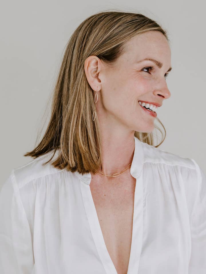 Boucles d'oreilles Nicole Dangle pour la vente par Narrative Jewelry