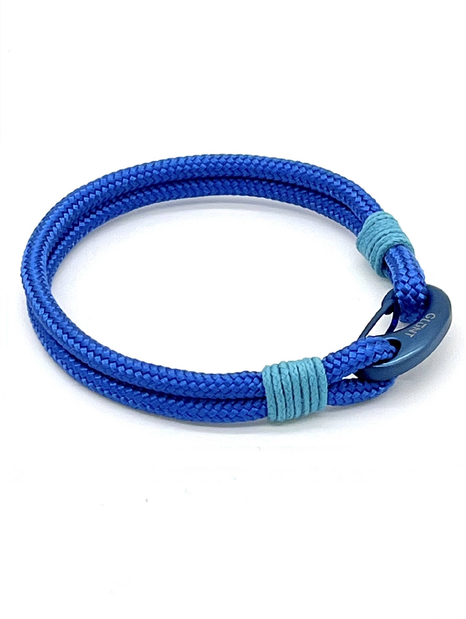 GLUNT - Wholesale Woven/Braided Bracelet - NL BLUE MARE - TURQUOISE