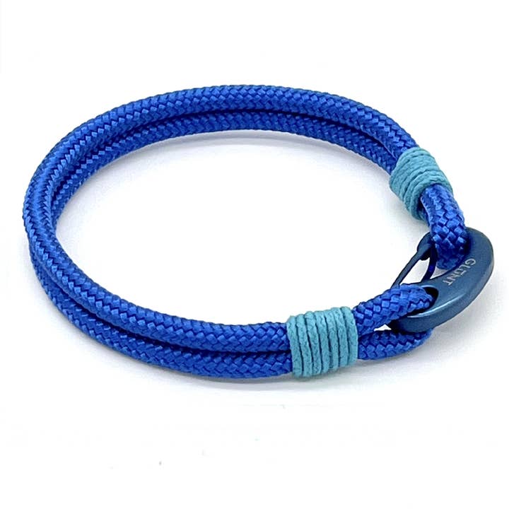 GLUNT - Wholesale Woven/Braided Bracelet - NL BLUE MARE - TURQUOISE0