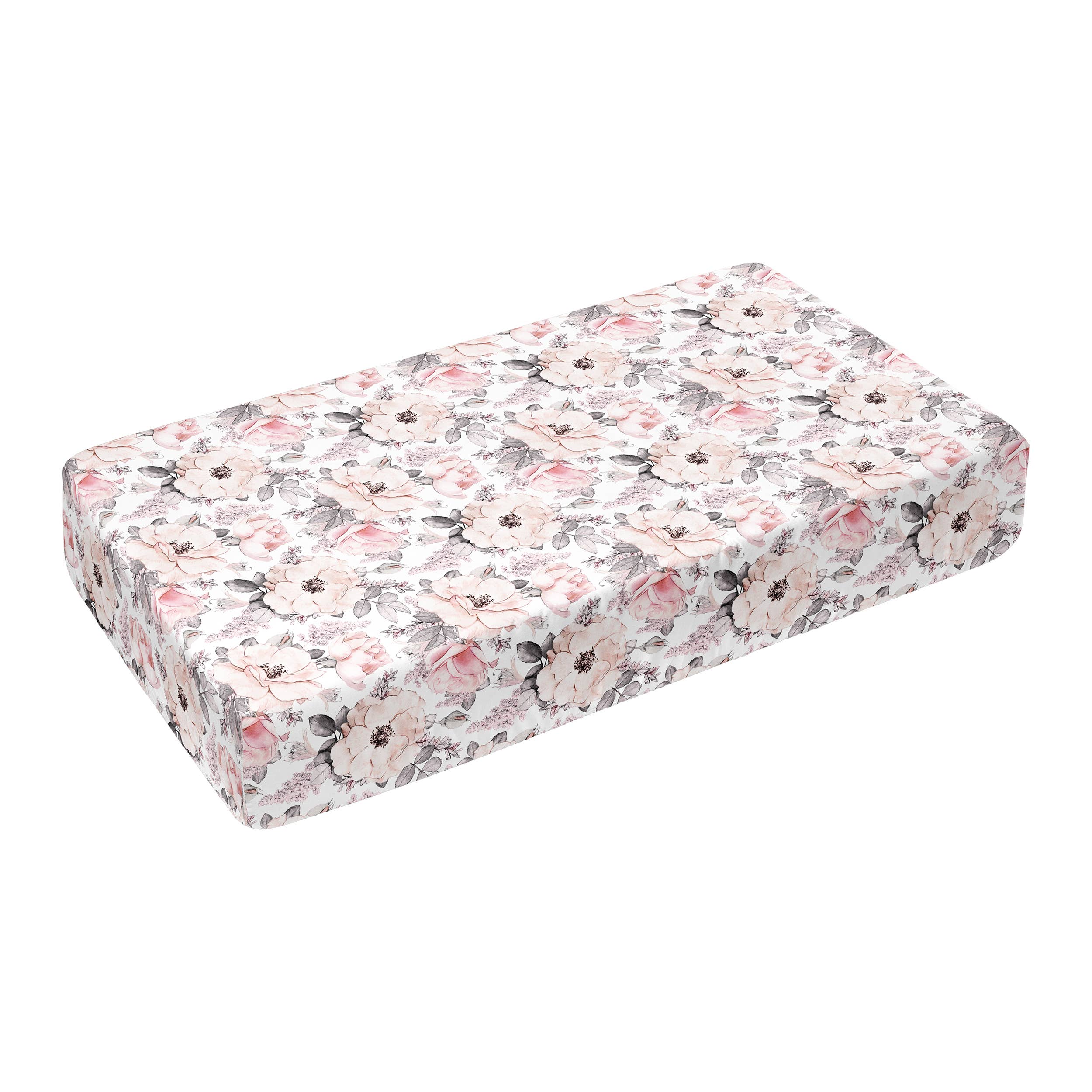 JLIKA - Wholesale Cot/Crib Sheets - Crib Sheets 100% Cotton Peonies1