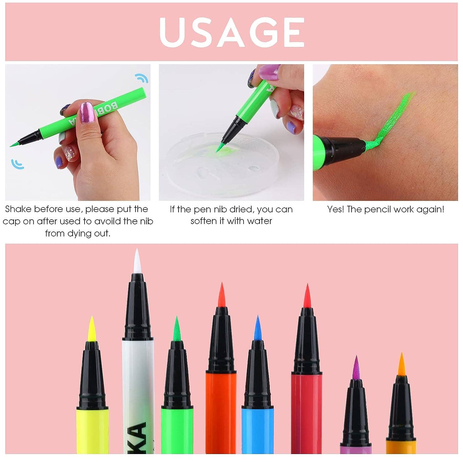 SugarQuoteMeNot LLC - Wholesale Eyeliner/Pencil - Glowing Neon UV Eyeliner0