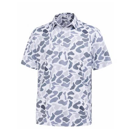 Kids Grey Duck Camo Polo for wholesale by Meripex Apparel