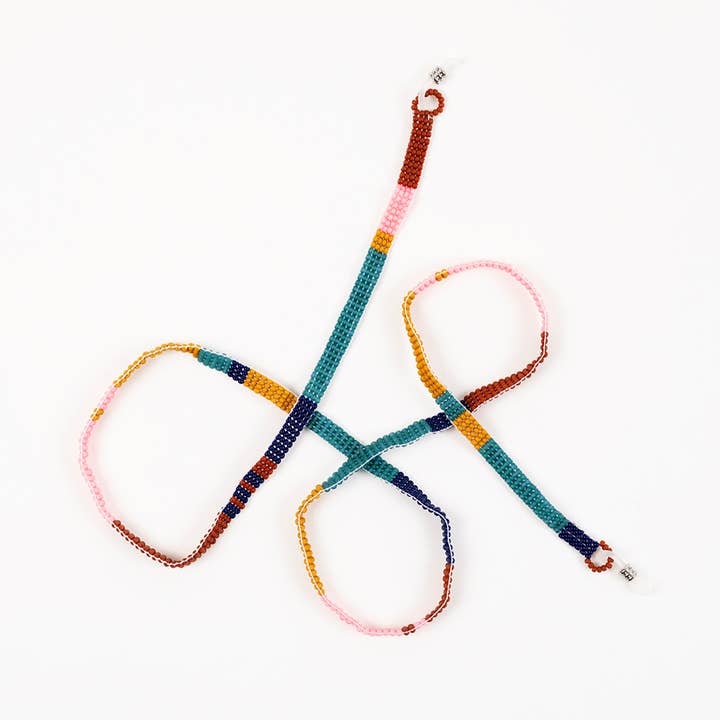 Altiplano - Wholesale Eyewear Cases & Holders - Unisex - Beaded Color Block Eyeglass Cord