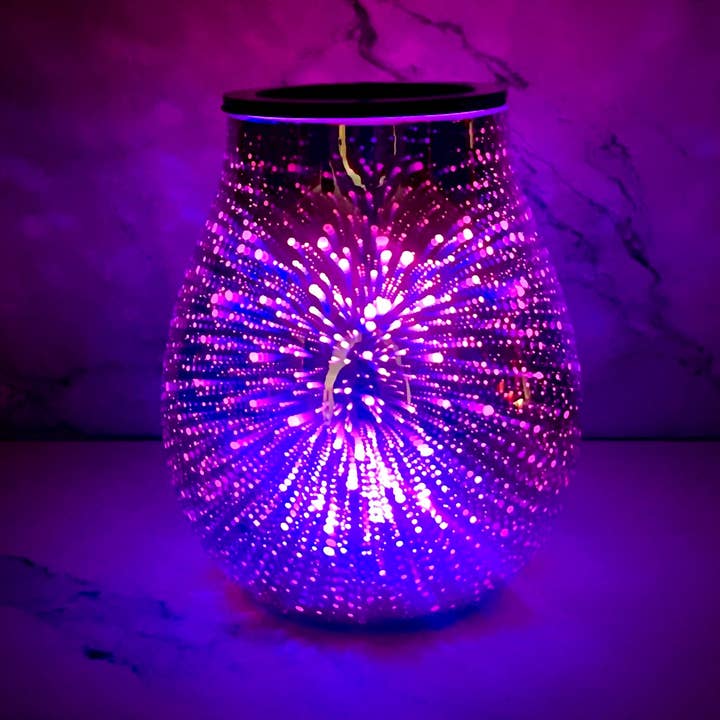 The Lions Den Candle Company – Aquecedor de cera por atacado – Derretedor de Cera Elétrico 3D com Vidro Feito à Mão2