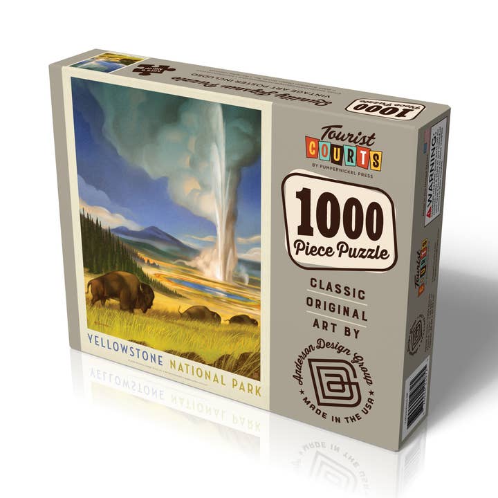 Yellowstone NP - Wonderland Puzzle for wholesale by Pumpernickel Press