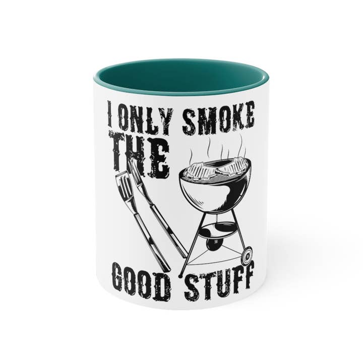 Teegarb LLC - Wholesale Coffee Mug - 11oz Accent Coffee Mug Colors Hilarious Grilling BBQ Poultry Sausage Ketogenic Foodie Lover Humorous Barbecue Protein Party Enthusiasts8