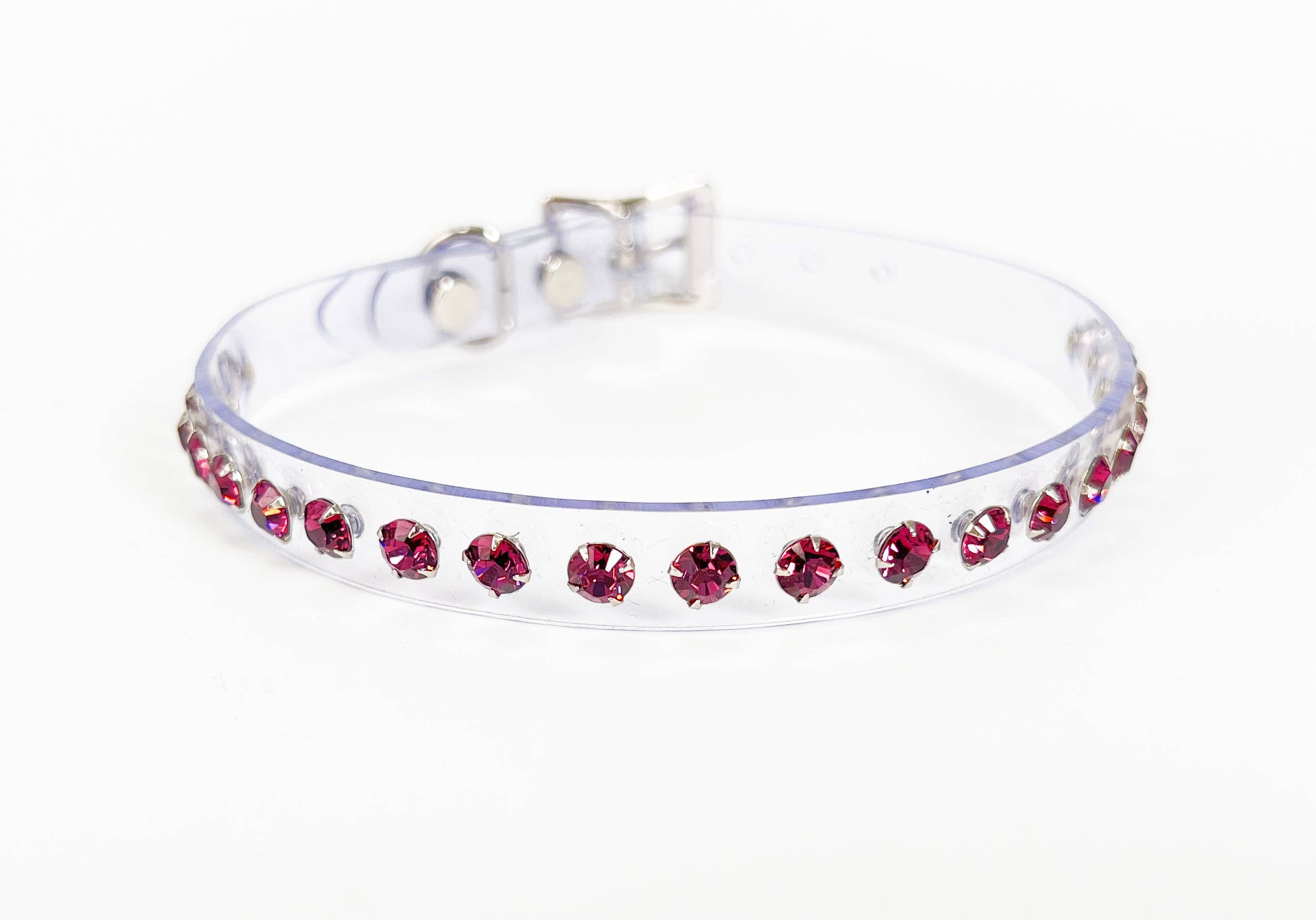 Funk Plus - Wholesale Choker/Collar - CK247CLR RHINESTONE CLEAR  CHOKER15