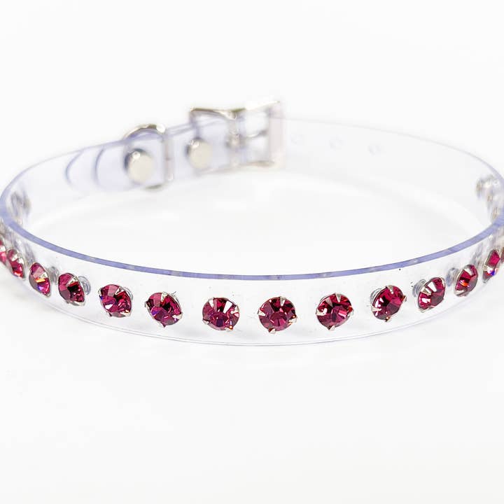 Funk Plus - Wholesale Choker/Collar - CK247CLR RHINESTONE CLEAR CHOKER15