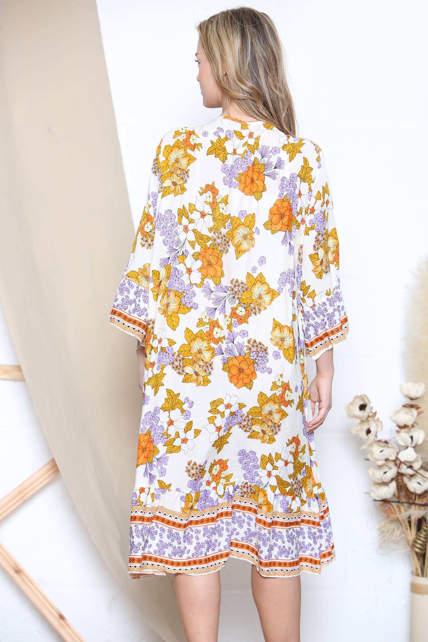 Lucy Sparks - Vendita all'ingrosso Vestito - Donna - Abito leggero a stampa floreale7