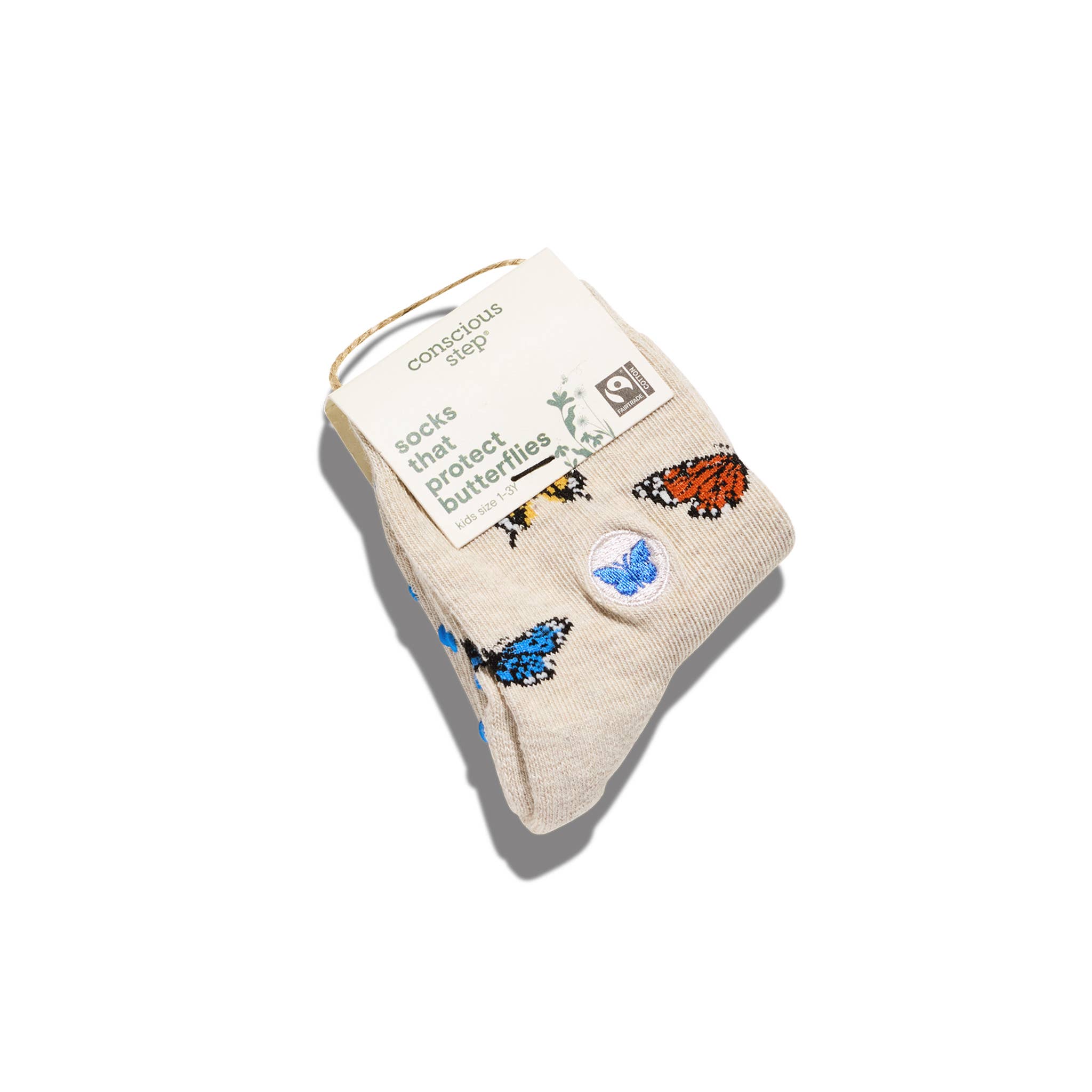 Conscious Step - Vendita all'ingrosso Calzini - Bambini - Calze per bambini che proteggono le farfalle2