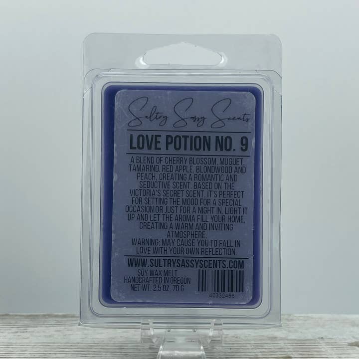 Love Potion No. 9 - Soy Wax Melt for wholesale by Sultry Sassy Scents
