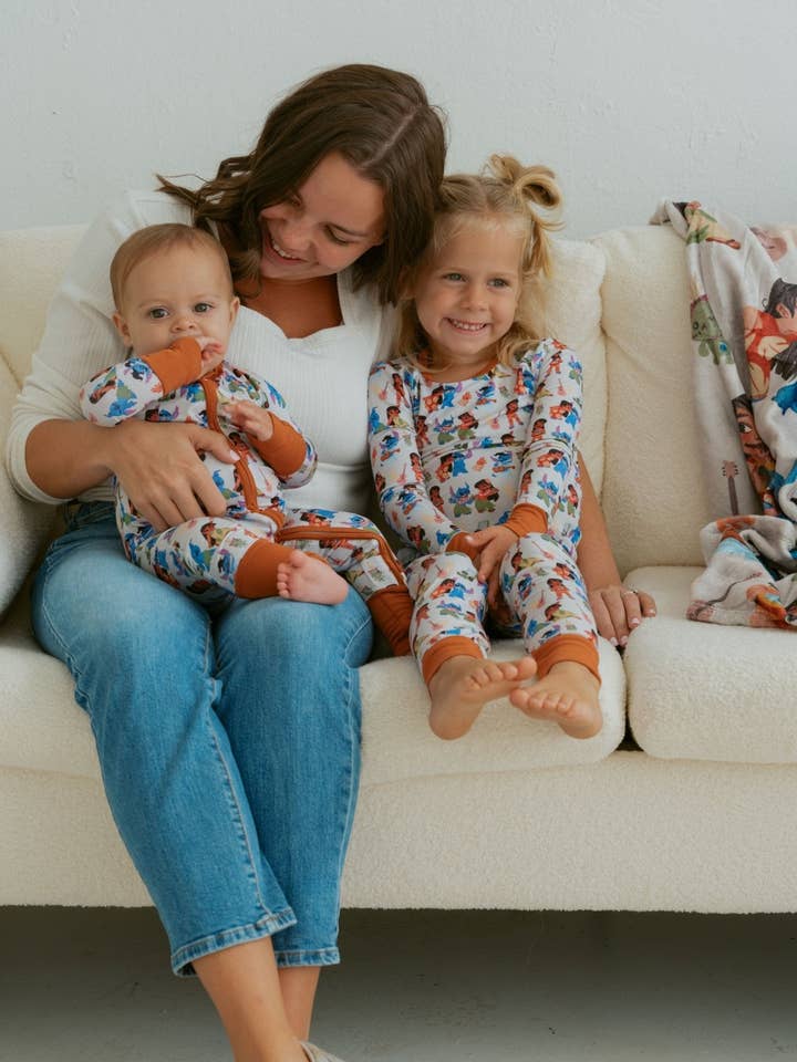 Ellie Sue - Wholesale Sleepwear Set - Kids - Ohana Pajama Set