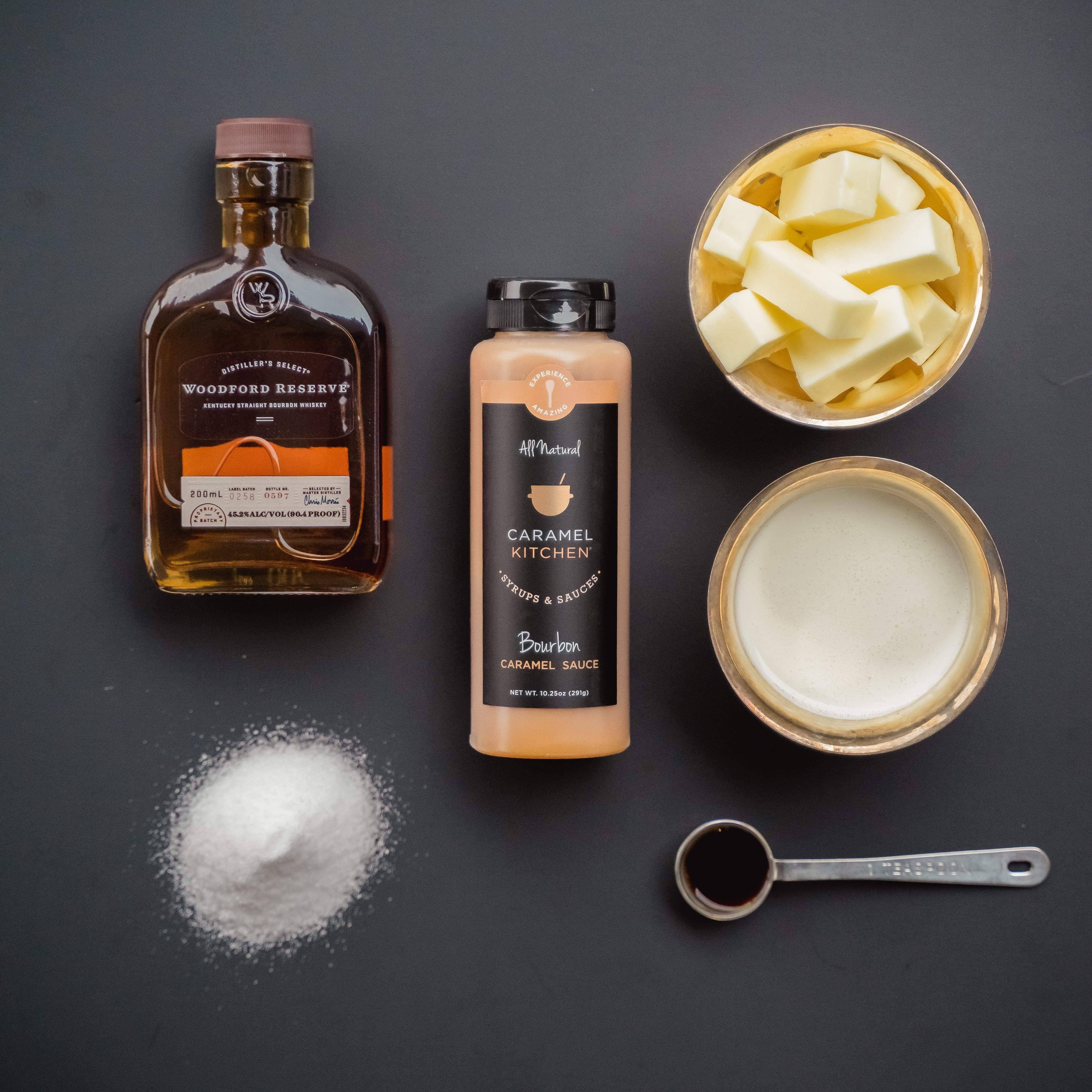 Caramel Kitchen - Vendita all'ingrosso Sciroppo al caramello - Caramello al Bourbon1