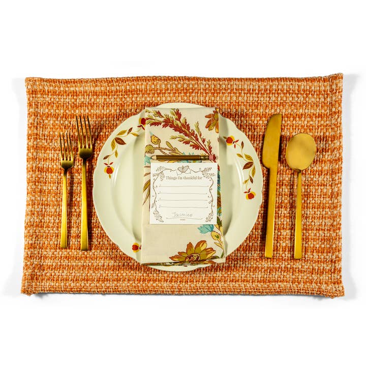 Color Box Design & Letterpress - Wholesale Place Card / Place Holder - Thankful Place Cards2