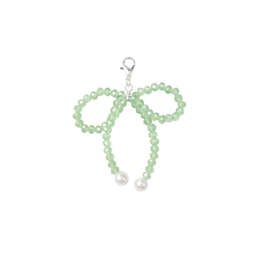 The Charm Bar Company – wholesale Shoe jewellery – Women’s – Pearl Bow Knot Clip-on Assorted Shoe Charm