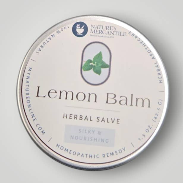 Lemon Balm Herbal Salve for wholesale by Nature's Mercantile