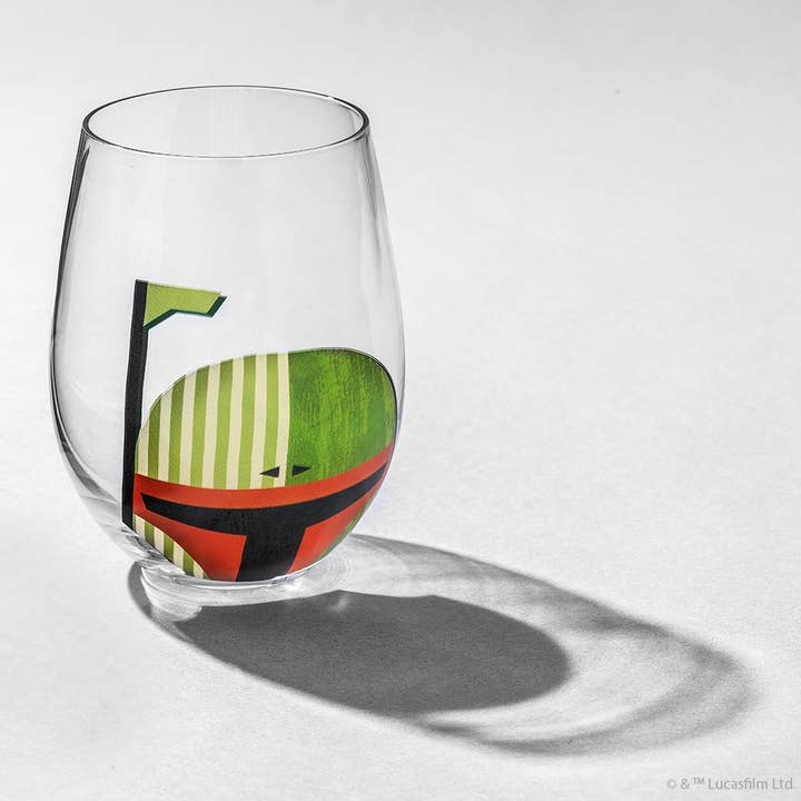 JoyJolt - Wholesale Wine Glass - Star Warsâ„¢ Helmet Hues Stemless Wine Glasses, Set of 4